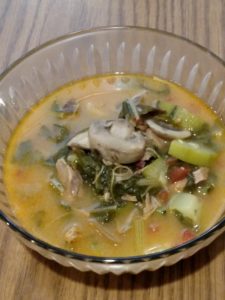 Healthy Pork Curry Vegetable Soup