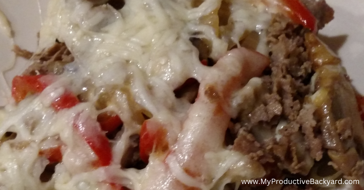 Keto Philly Cheesesteak Casserole – My Productive Yard